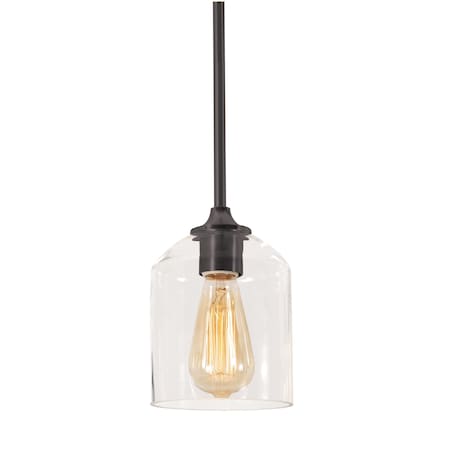 Afx William 6" Pendant - Black WMMP06MBBK